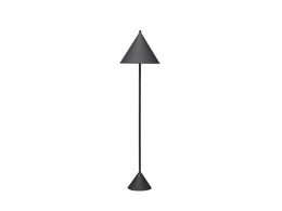 Floor lamp in black metal D40xD40x156h cm