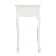 Console in MDF with two drawers Bianca CLORINNE 90x40x h78 cm