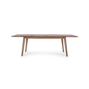 Extendable outdoor table in wood VARSAVIA 180 - 240x90x h76 cm