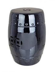 Sfinge Blues ceramic stool