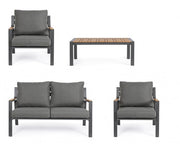Ernst garden lounge set anthracite