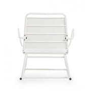 Rocking chair white bizzotto lillian