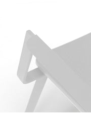 4x Lacquered wooden chair - Woody head of the table