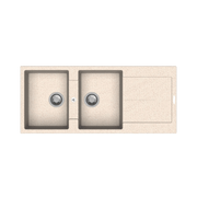 Enigma D200 2 bowl sink and oat drainer