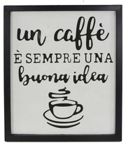 Wooden plaque a coffee is... ea-6618 cm.40 x 2,5 h 49