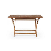 Rectangular folding garden table 120x70x h73 cm