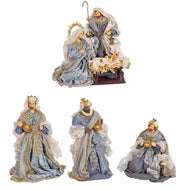 Celestial Blue 6F Nativity Set