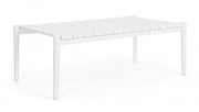 Calypso white coffee table 110x60 cm