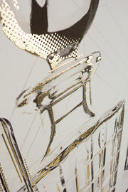 Painted Oil C-C Crown P2334-2 82.5X82.5