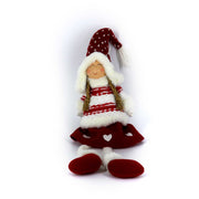 Girl red fabric cm16x6h55