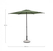 Samba Umbrella C-Joint 2.7M Antr-Olive