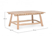 Sahel Natural Coffee Table 90X60