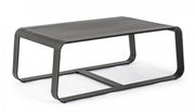 Outdoor coffee table in Anthracite aluminum MERRIGAN 105x62x h38 cm