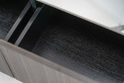 Porta TV nero-ebano 400 cm x 1800 cm H. 450 cm