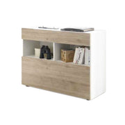 Sideboard 1 drawer 1 flap white-oak 111x42xh 82 cm(ASTRAKATMBLRC-209007-05K)