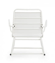 Rocking chair white bizzotto lillian