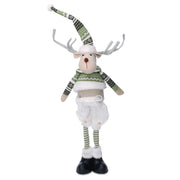 Gray fabric reindeer cm22x13h60