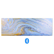 Modern blue bluetooth print picture 150 x 50 x 4 cm