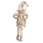 Champagne elf fabric puppet cm18x12h59