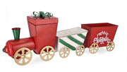 2x Santa Claus Train Decoration