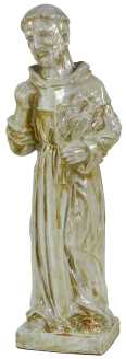 Saint francis statue xh-0702 cm. 19 x 16 h 55
