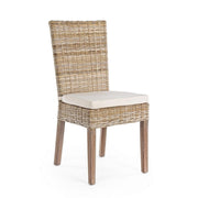 Tavira Mahogany Woven Chair