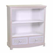 Bookcase cabinet 2 floors plus 2 drawers 85x35x95h cm