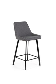 Set of 2 Fabric Stools 50cm x 44cm x 94cm