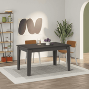 Anthracite Tolmen extendable table 140x80 cm