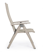 Reclining outdoor armchair Tortora VICTOR 59x71x h113 cm