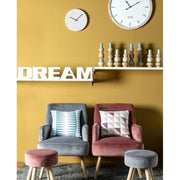 Vintage living room armchair in gray velvet ADELINE 60x67x h79 cm