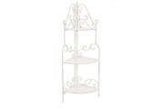 Emily classic corner cabinet with 3 shelves