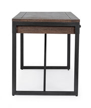 Industrial style Calixte 3-drawer desk 153x66 cm