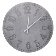 Gray wooden clock cmø74x2