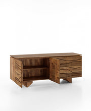 Ethnic sideboard in brown mango wood 177 x 45 x h 75 cm