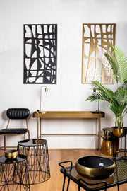 Zaira Wall Decoration Black 60X110