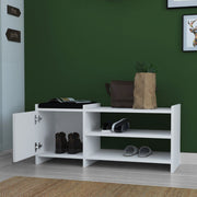 White Sunno Shoe Cabinet 44x100x35 cm