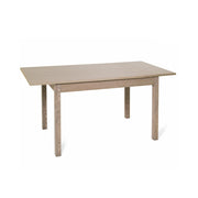 Extendable dining table in elm color in melamine wood cm 70x110 - 150