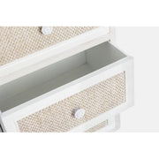 Bedroom chest of drawers with four drawers Bianca MONTIEL 38x30,5x h91 cm