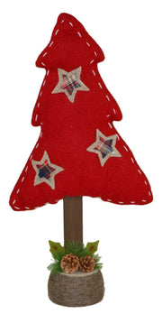 Large red cloth tree nbr-1250 cm. 37 x 13.5h 74