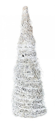 4x Forest White Cone H40