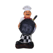 Resin cook with support pan 30 x 44 x h 77 cm