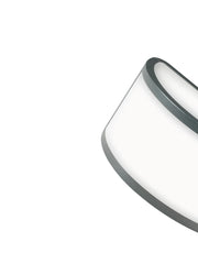 E27 white line wall lamp