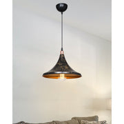 Kalyon pendant lamp black gold metal ASZ1650