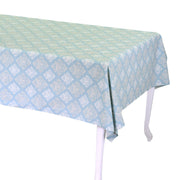Verona green venice brocade tablecloth rectified cm140x180