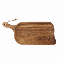 Rectangular Rectangular Chopping Board 44 cm Bamboo in Brown Wood
