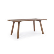 GLASGOW FSC wood outdoor table 180x90x h75 cm