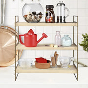 Hobby shelf 3 shelves 40x13x40 bronze ASZ1572