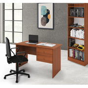 Tiffany Desk Antique Walnut with two drawers h.76x119x64