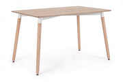 Natural style wooden table 120x80